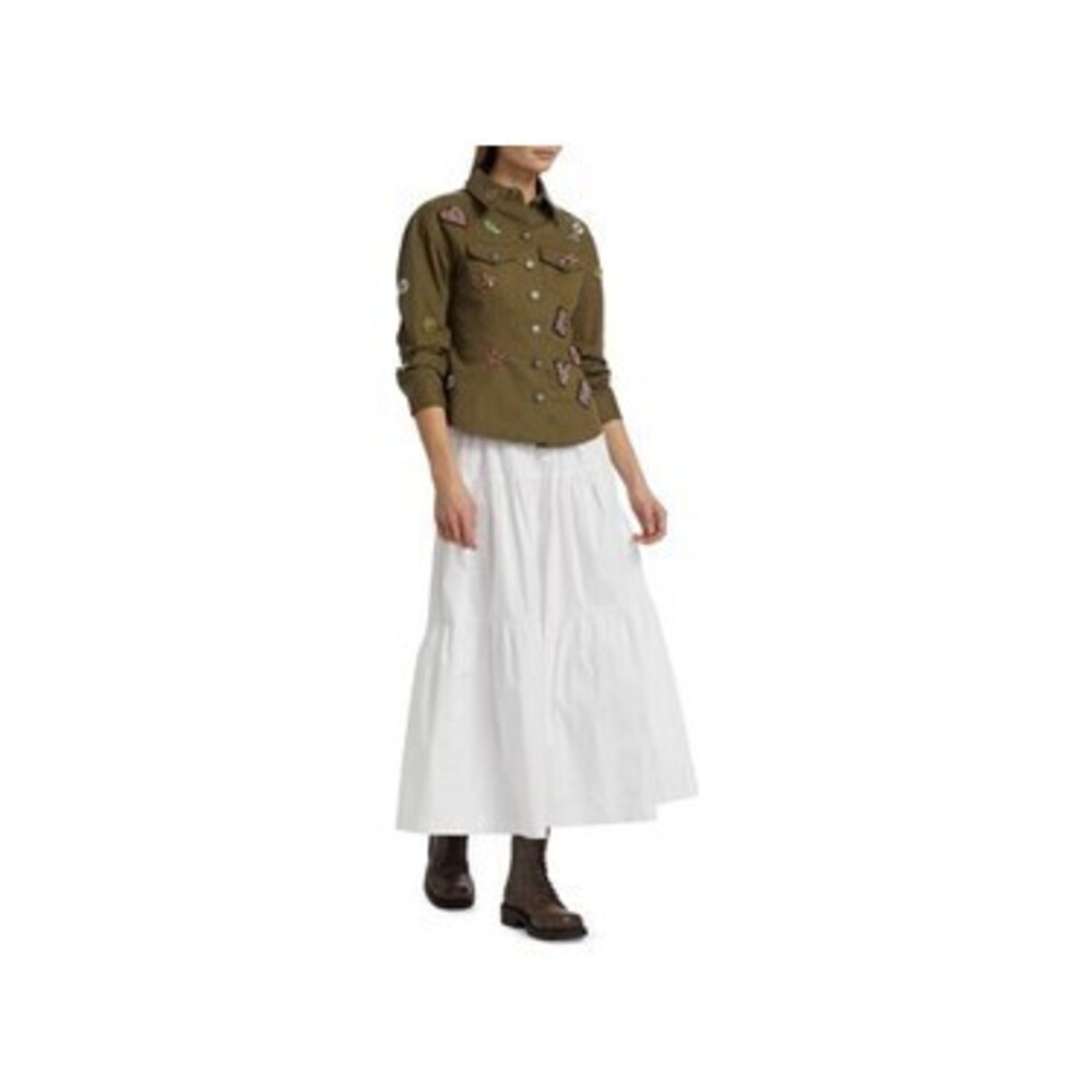 Ditsy Love Scrunched-Sleeve Canyon Jacket